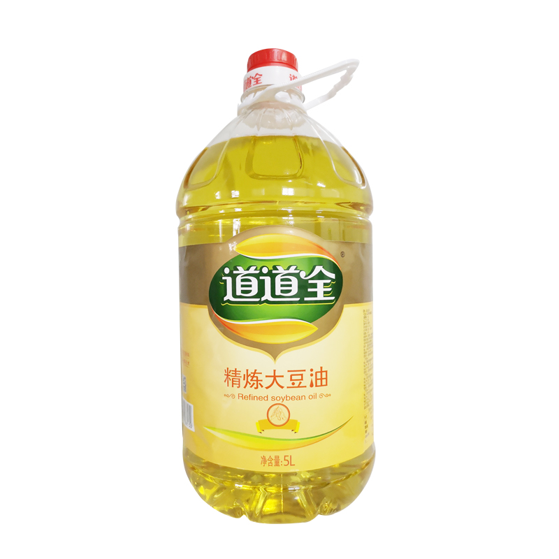 道道全精炼大豆油5l